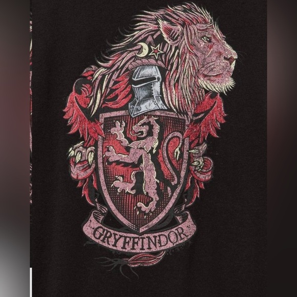 NWT Torrid Harry Potter Gryffindor classic fit ringer t-shirt size 2X and 3X - Picture 2 of 8